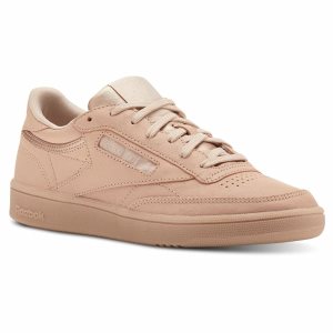 Reebok Club C 85 Turnschuhe Damen - Beige/Weiß - DE 456-JCD